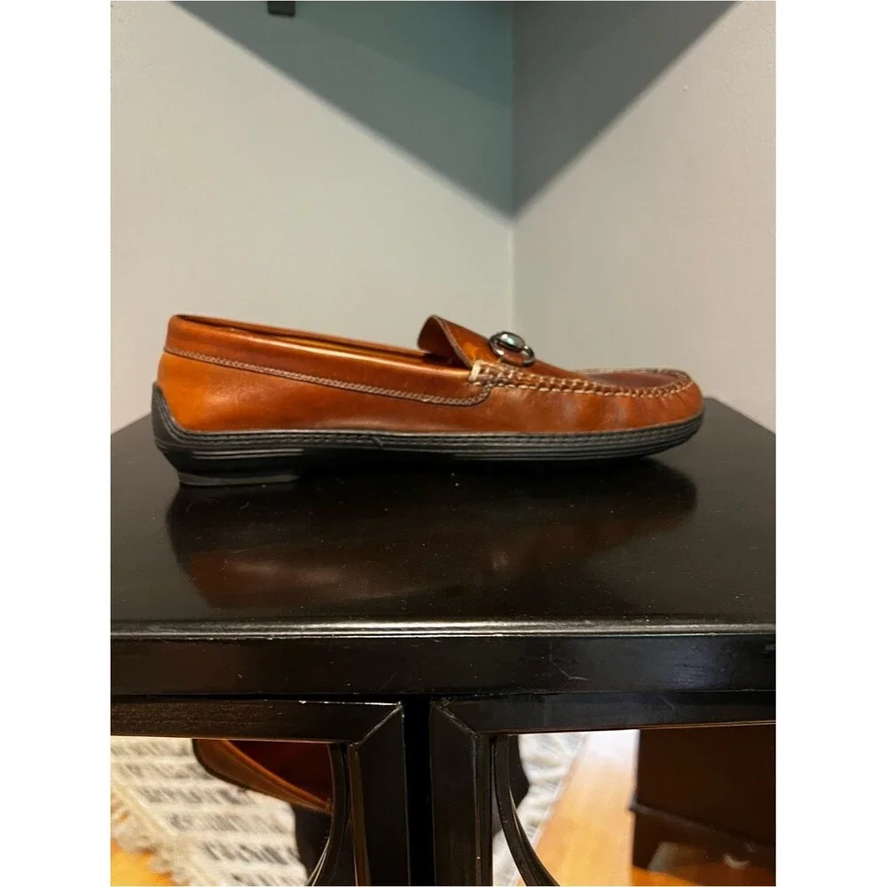 Peter Millar leather loafers